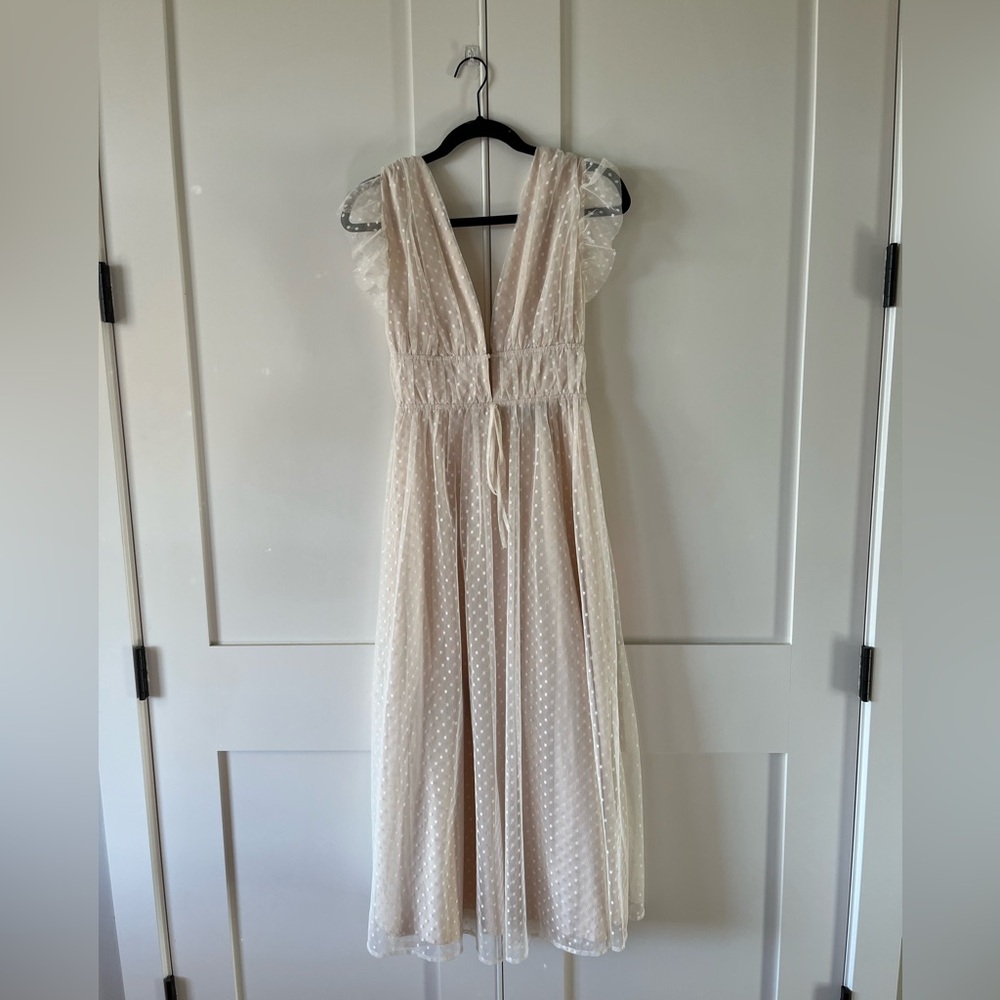 LuLus Ivory Dress